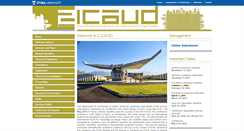 Desktop Screenshot of icaud.epoka.edu.al